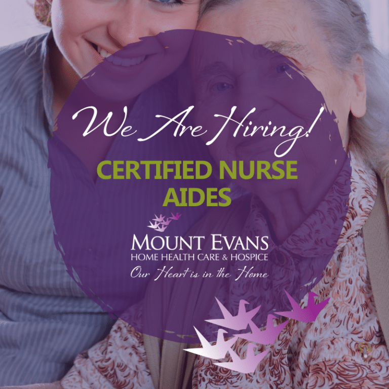 Mount Evans Hiring Certified Nurse Aides - CNAs