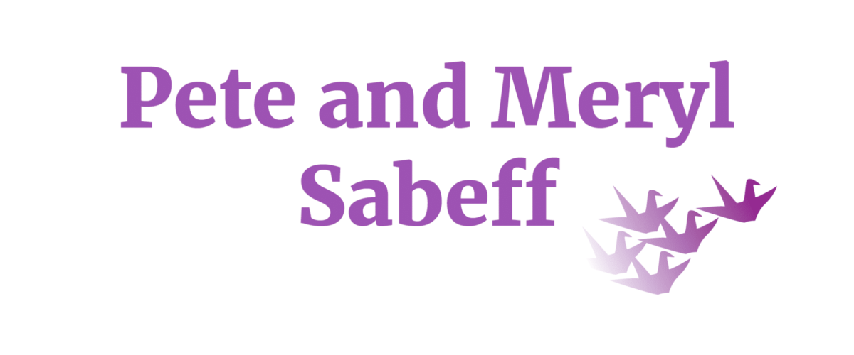 Pete and Meryl Sabeff sponsor logo