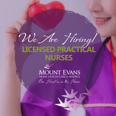 Mount Evans Hiring Licensed Practical Nurses - LPNs