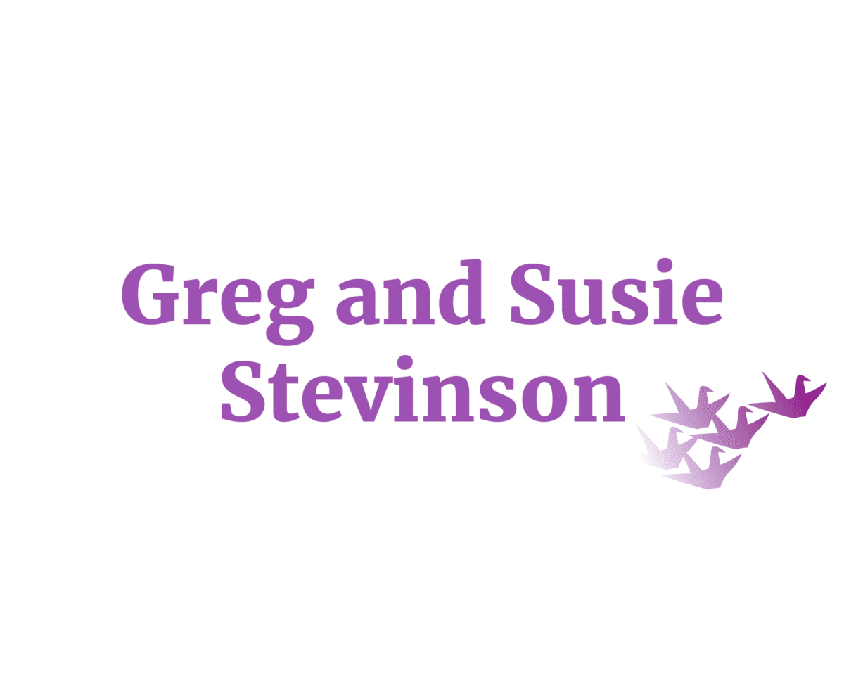 Greg and Susie Stevinson sponsor logo