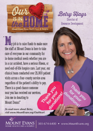 Betsy Hays, Director of Resource Development - Our Heart is in the Home