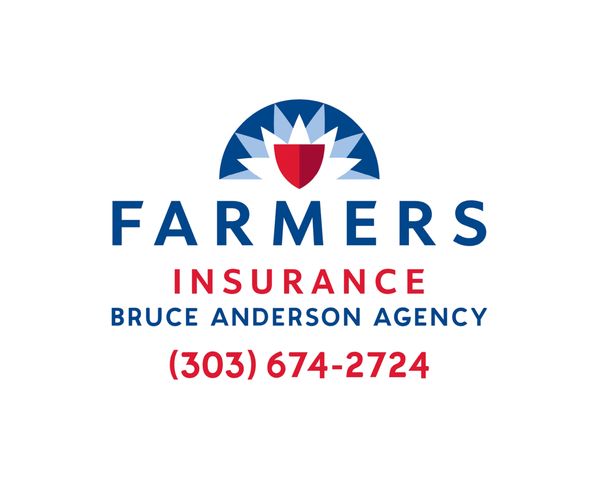 Farmers Insurance, Bruce Anderson sponsor log