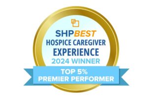 Mount Evans Home Health Care & Hospice has earned the 2024 SHPBest™ “Premier Performer” Caregiver Experience Award